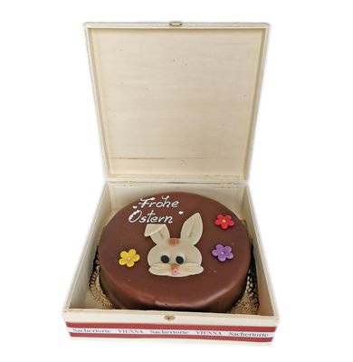 Sachertorte 900g "Frohe Ostern"