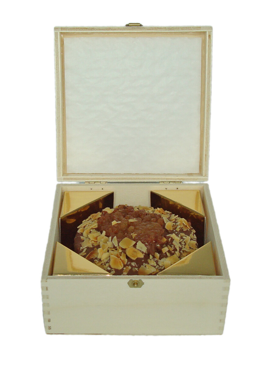 Mandel-Orange-Torte (150g) – Saftiges Mandel-Biskuit mit feiner Orangette