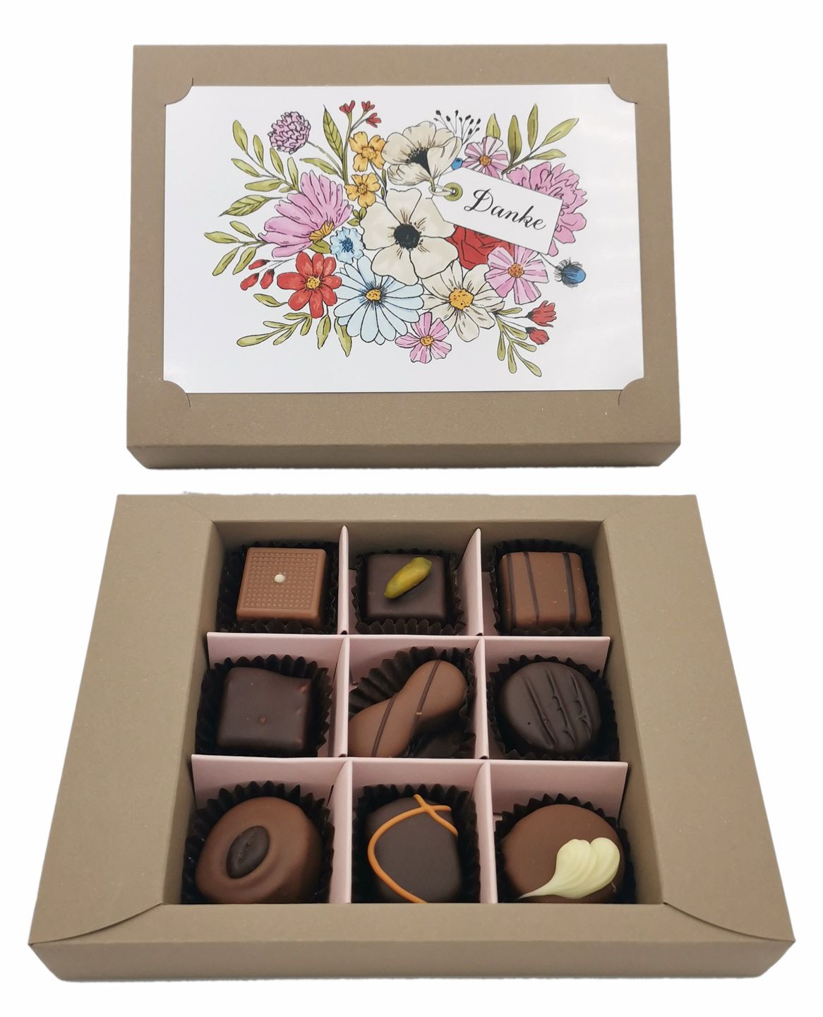 Süsse Grüsse Bonbonniere „Danke“ (90g) – Süßes Dankeschön aus Wien