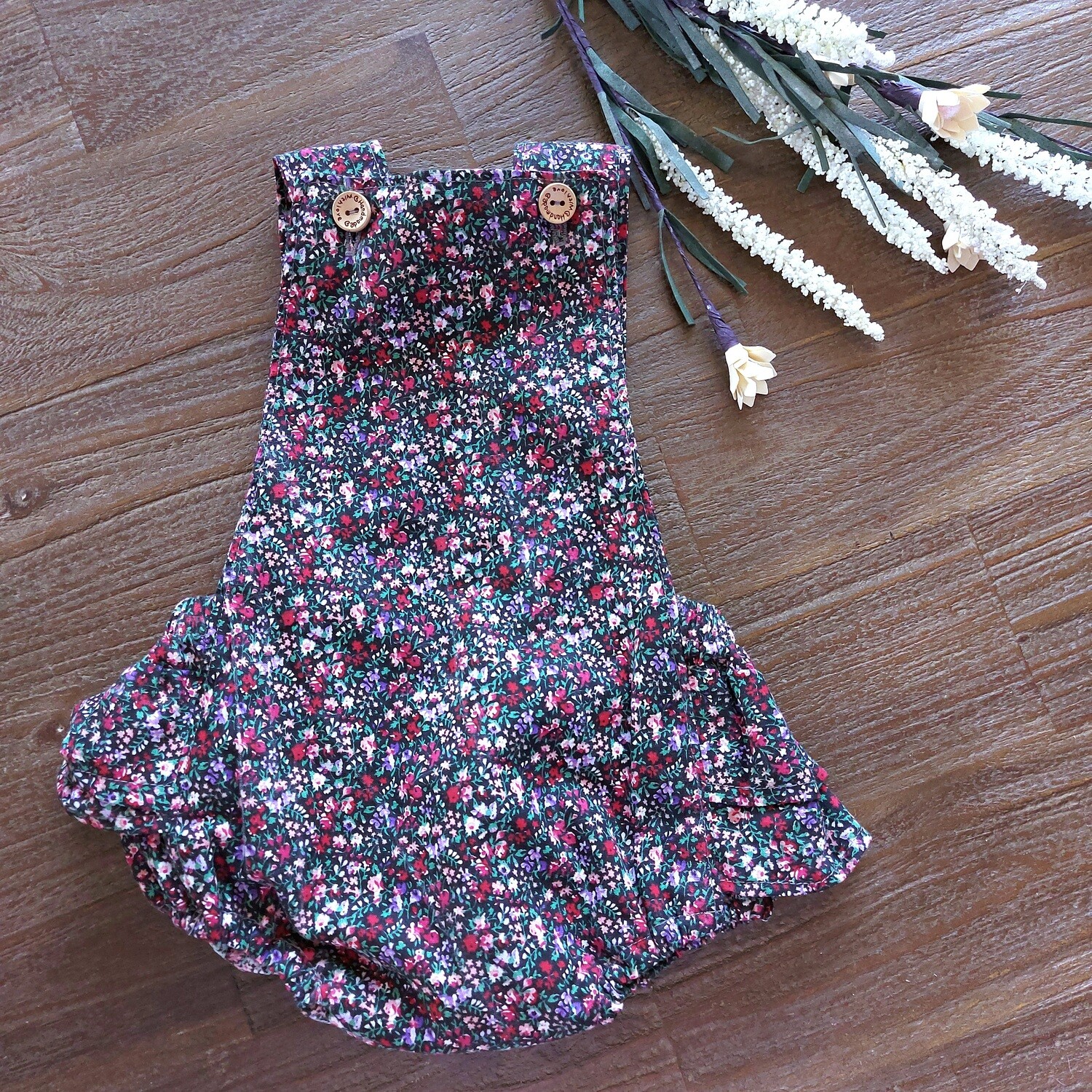 Girls Ruffle Romper
