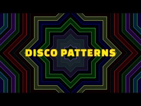 Animated Disco Patterns - Preset
