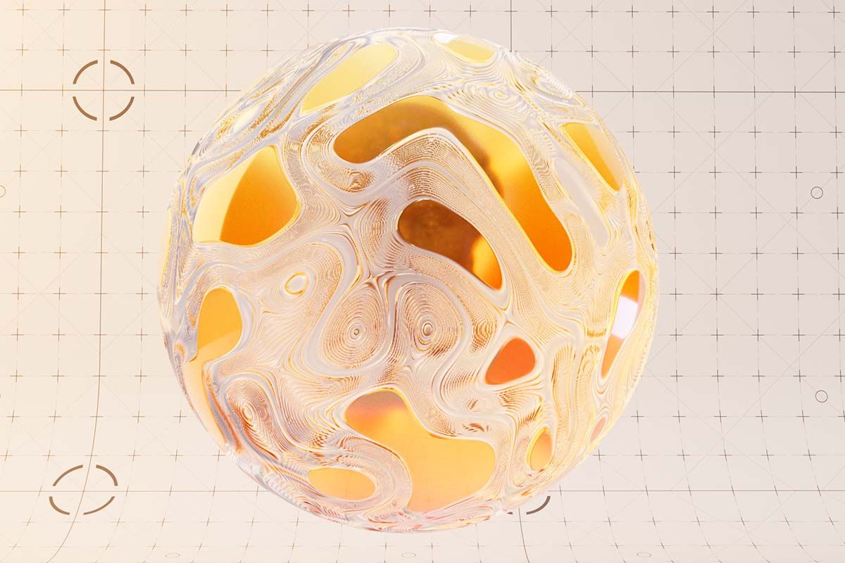 Abstract Glass Redshift Materials Pack