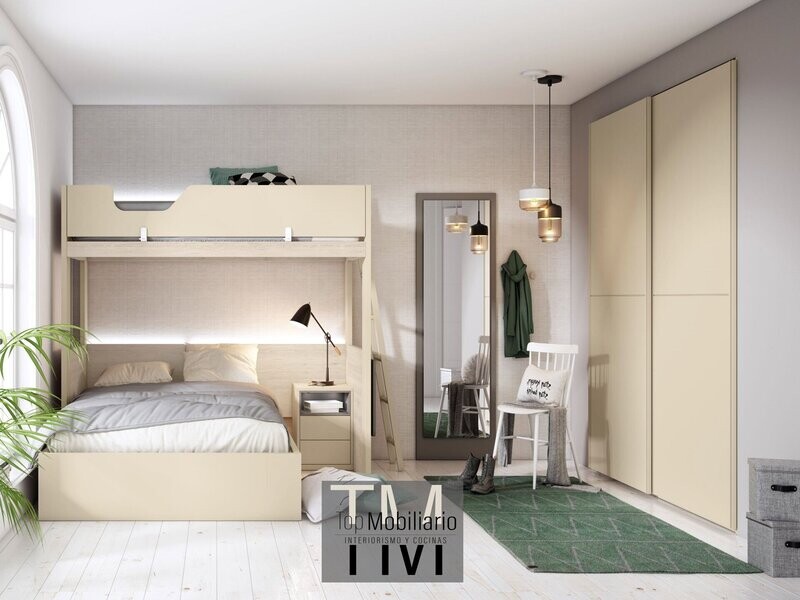 Litera con cama elevable Adapt