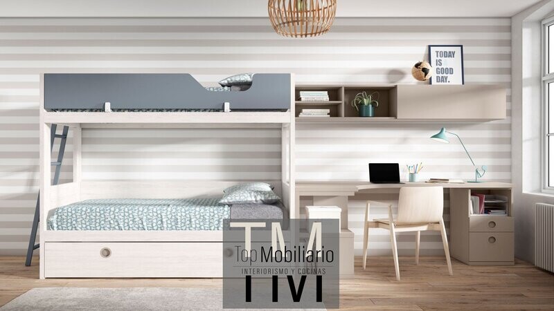 Litera con cama de arrastre Adapt