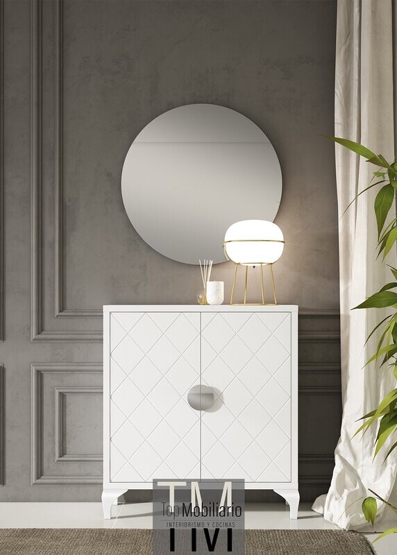 Mueble funcional Velo con puerta de rombos Ilusion Brave