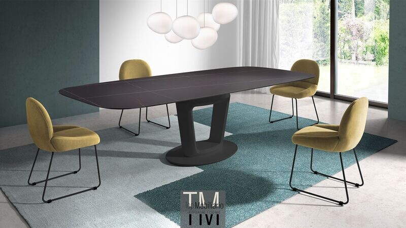 Mesa de comedor fija Antonela Fix Porcelánico