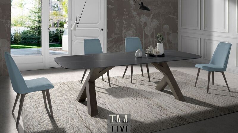 Mesa de comedor fija ASH Fix Porcelánico