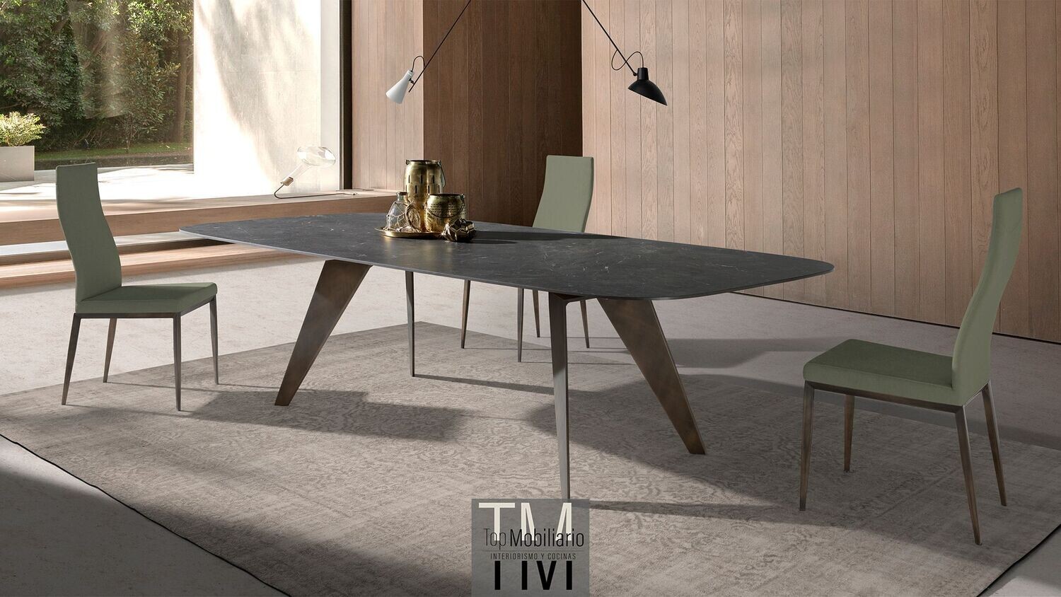 Mesa de comedor fija Tavolo Fix Porcelánico