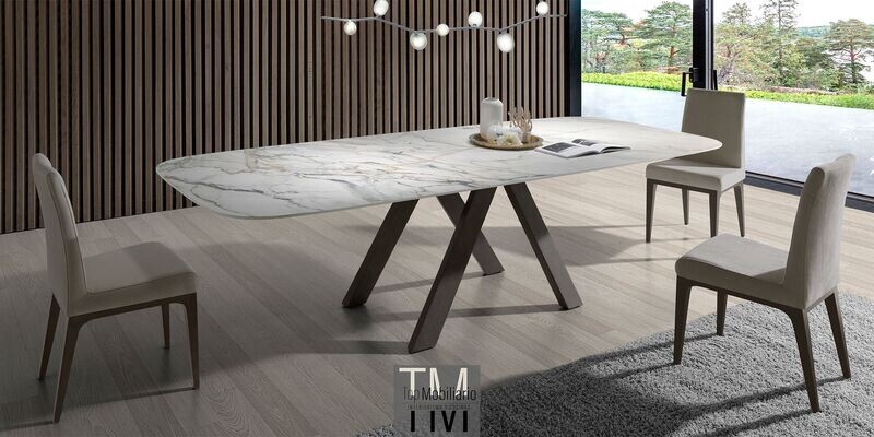 Mesa de comedor fija Tree Fix Porcelánico