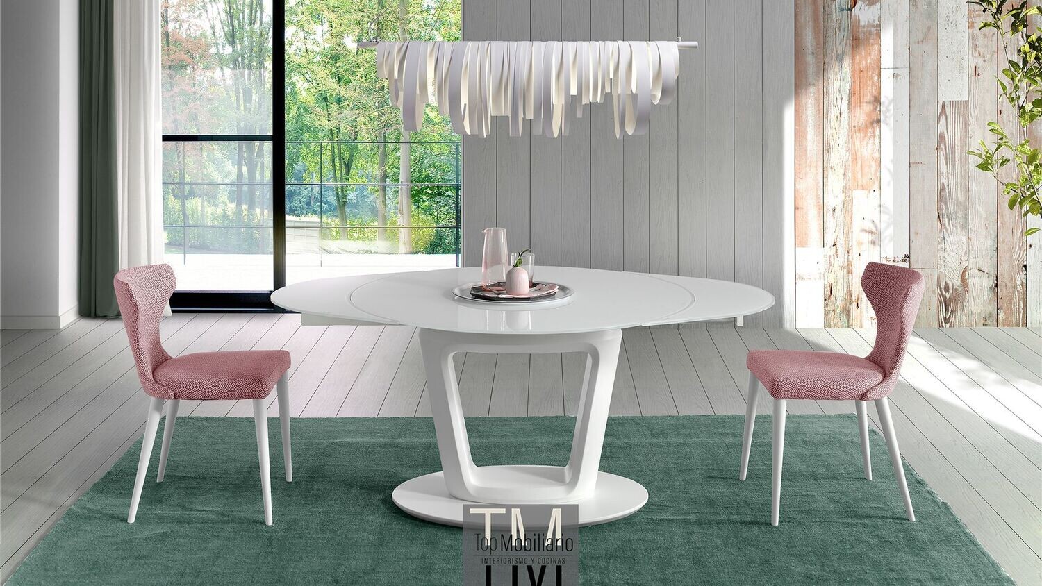 Mesa de comedor Extensible Antonela