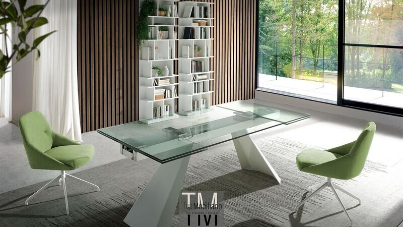 Mesa de comedor extensible Vik
