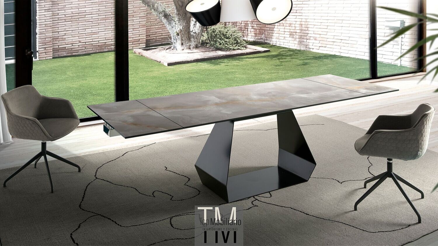 Mesa de comedor extensible Urus
