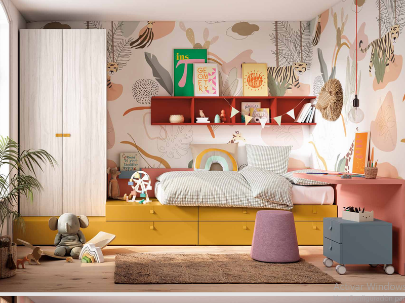 Dormitorio juvenil comp. 25 Ros.