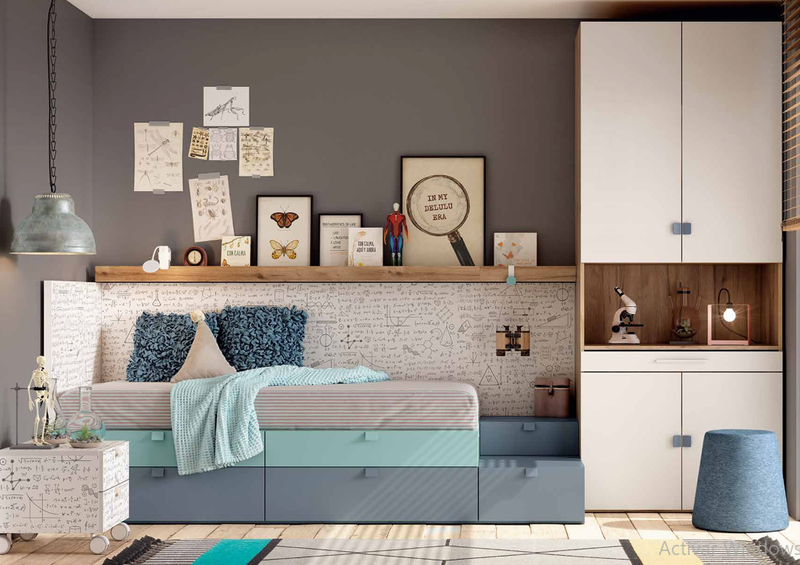 Dormitorio juvenil comp.32 Ros