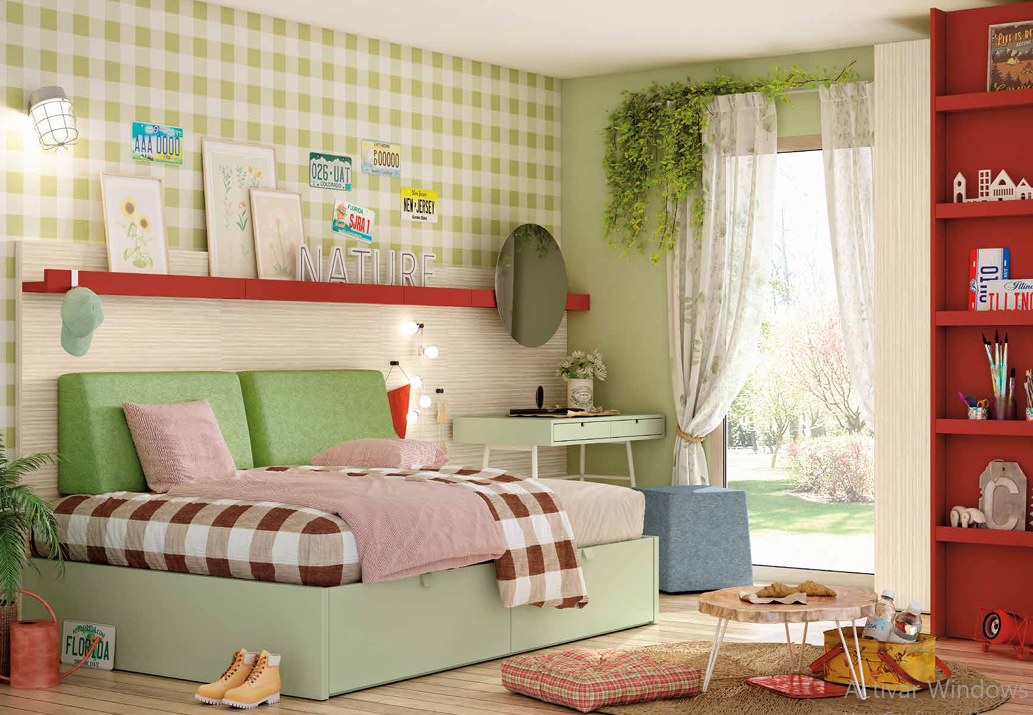 Dormitorio juvenil comp.36 Ros