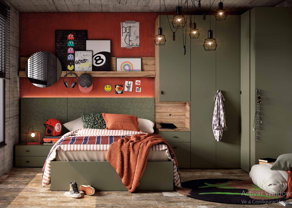 Dormitorio juvenil comp.39 Ros