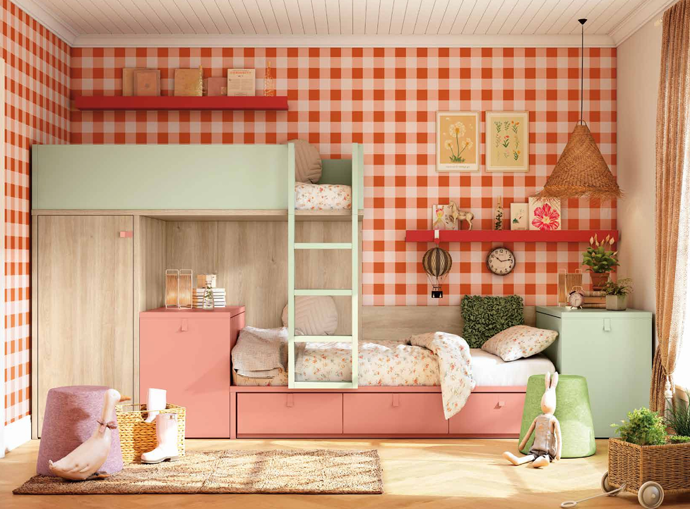 Dormitorio juvenil comp.54 Ros