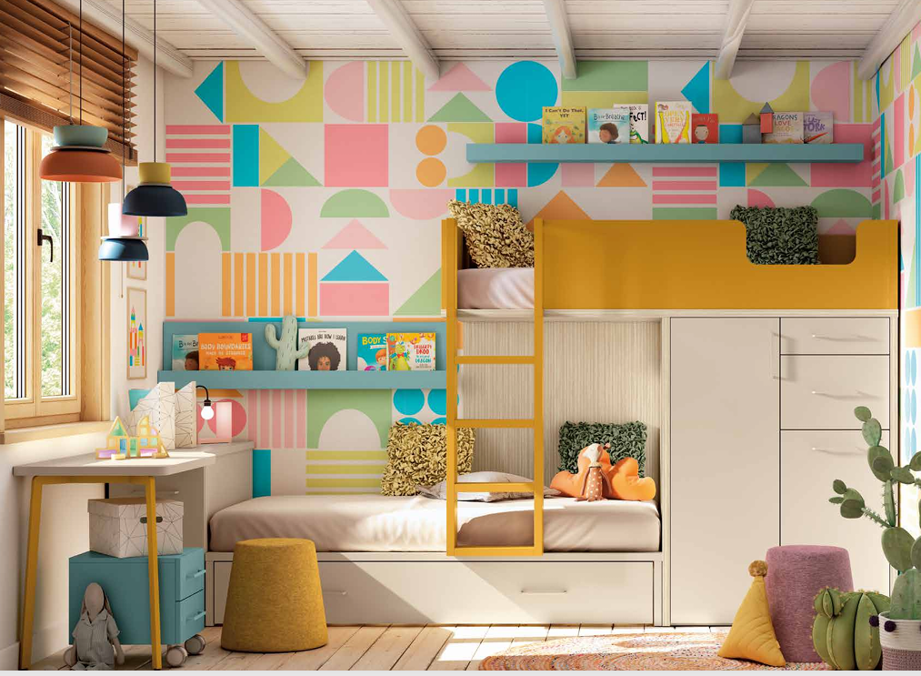 Dormitorio juvenil comp.55 Ros