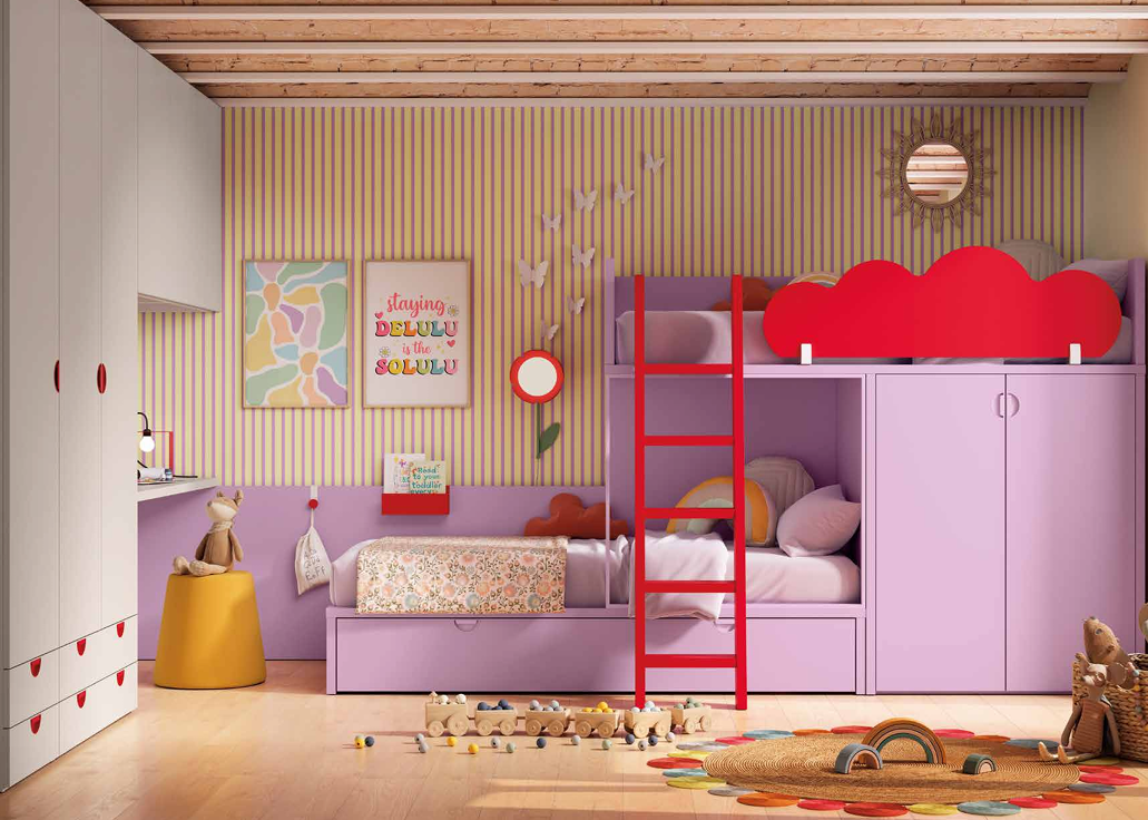 Dormitorio juvenil comp.56 Ros