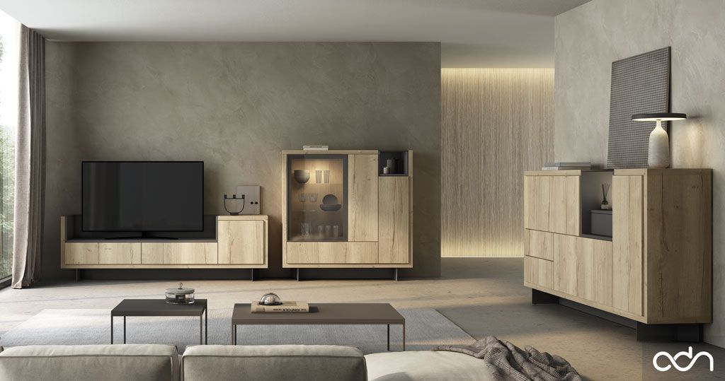 Mueble salón ADN- Medida: 331cm