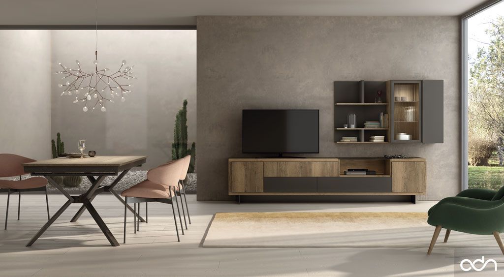 Mueble salon ADN-Medida: 308cm