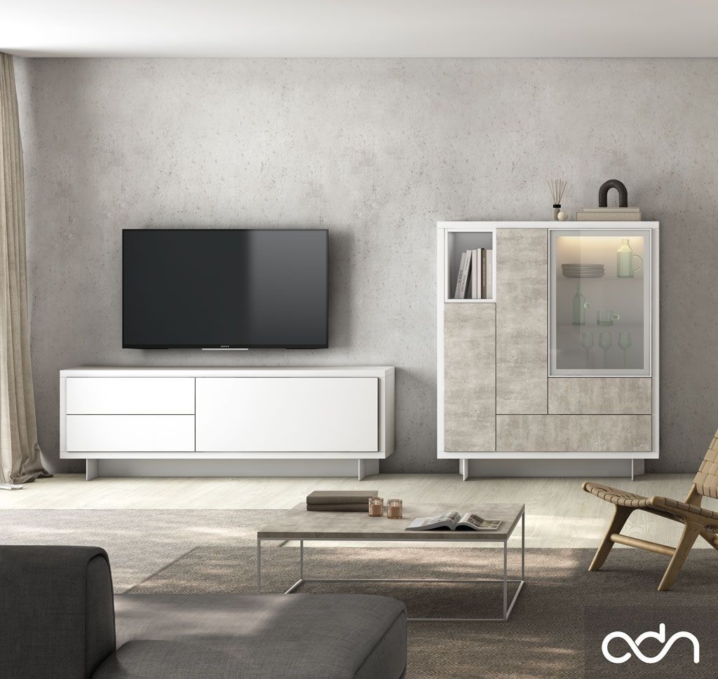 Mueble salon ADN-Medida: 316cm
