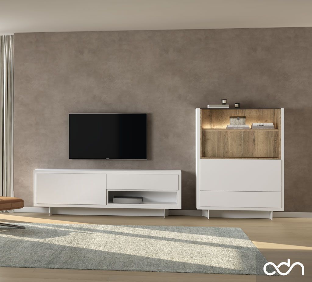 Mueble salón ADN-Medida: 301cm