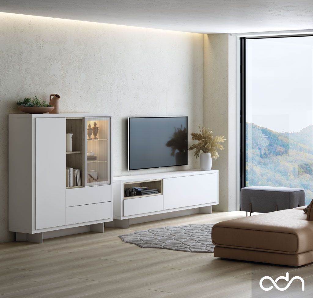 Mueble salón ADN-Medida:331cm