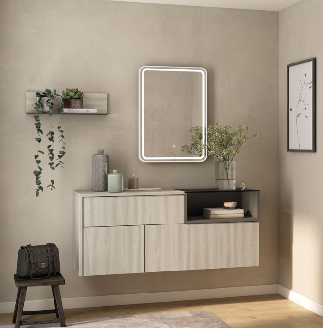 Mueble recibidor ADN colgado R14-3