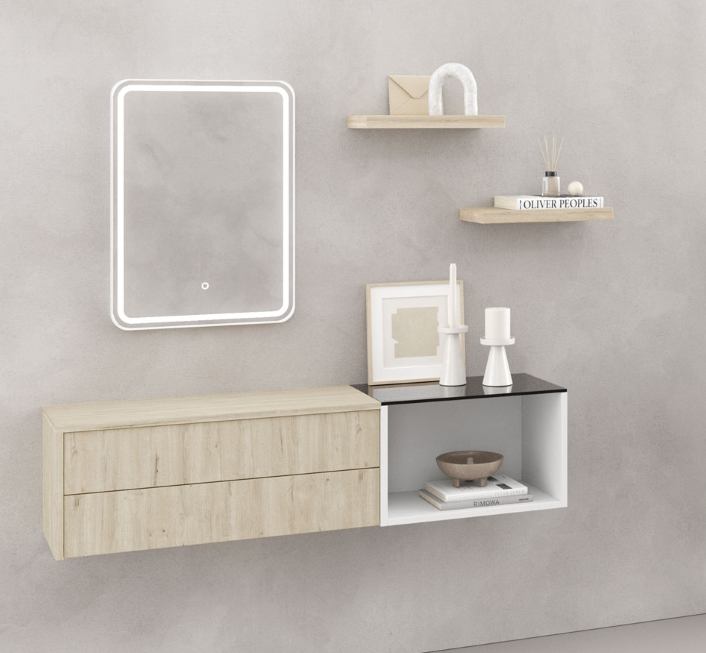 Mueble recibidor ADN colgado R10-3