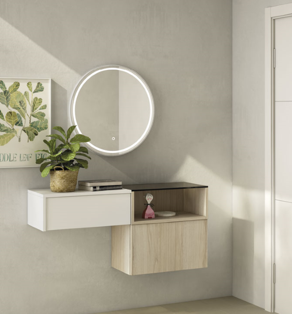 Mueble recibidor ADN colgado R05-3
