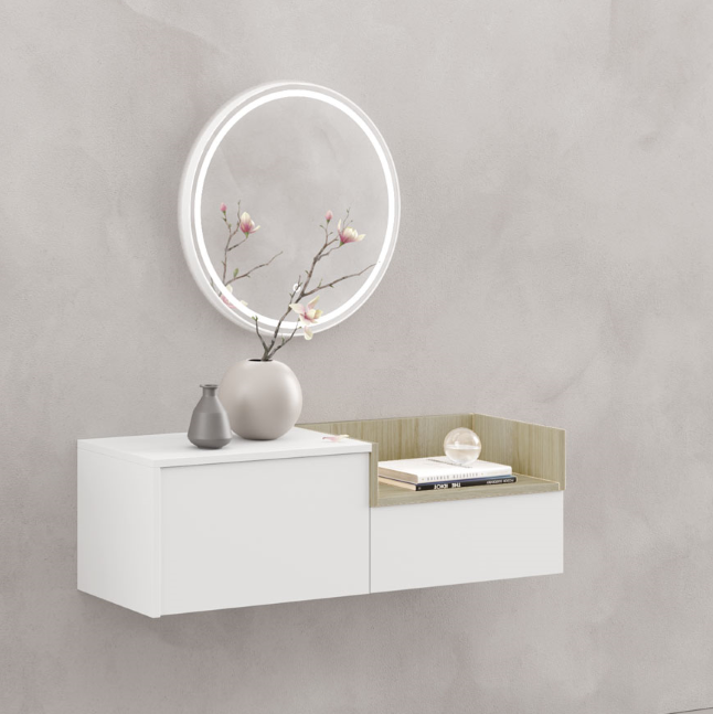 Mueble recibidor ADN colgado R04-3