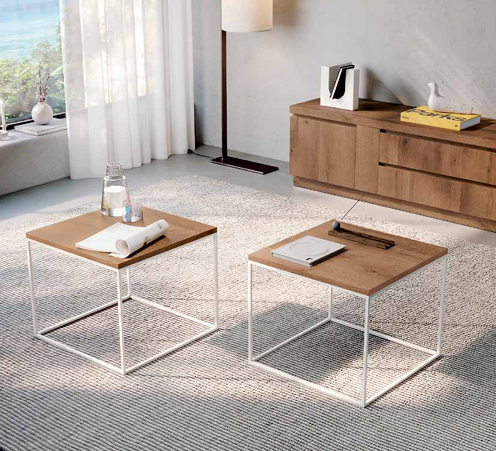 Mesa central "M" cuadrada 50 x 50 x 50 (unidad)
