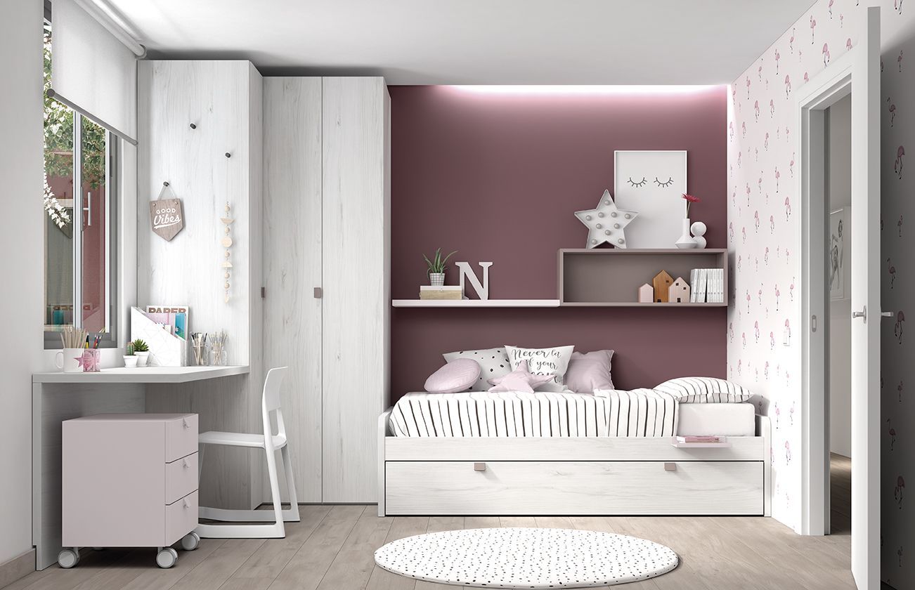Dormitorio Juvenil Ros 4m