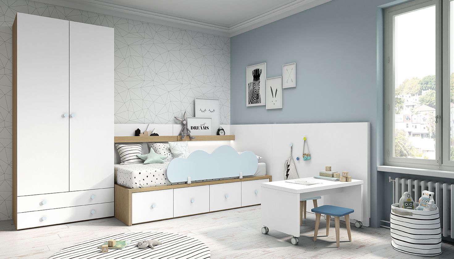 Dormitorio Juvenil Ros 13m