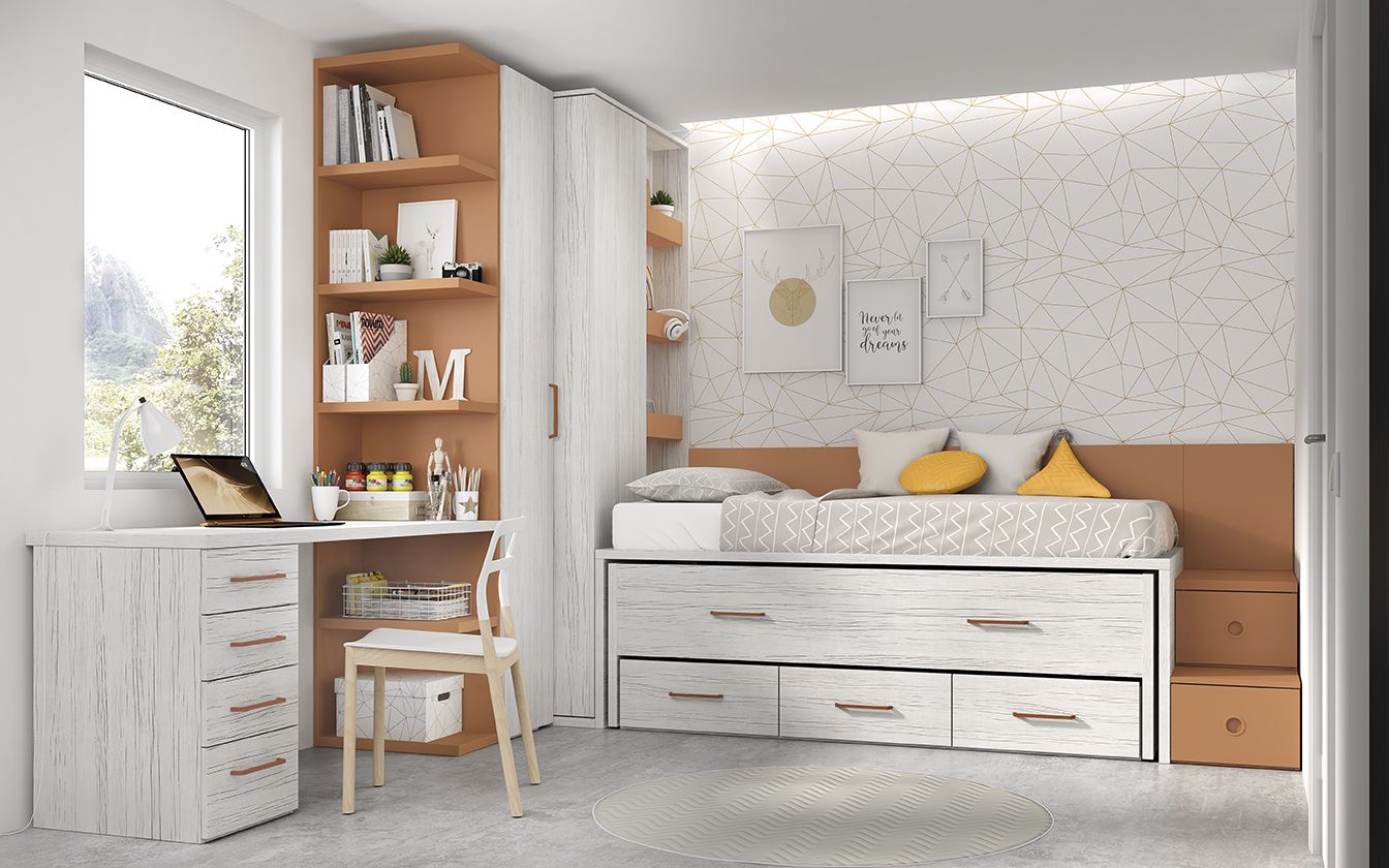 Dormitorio Juvenil Ros 14m