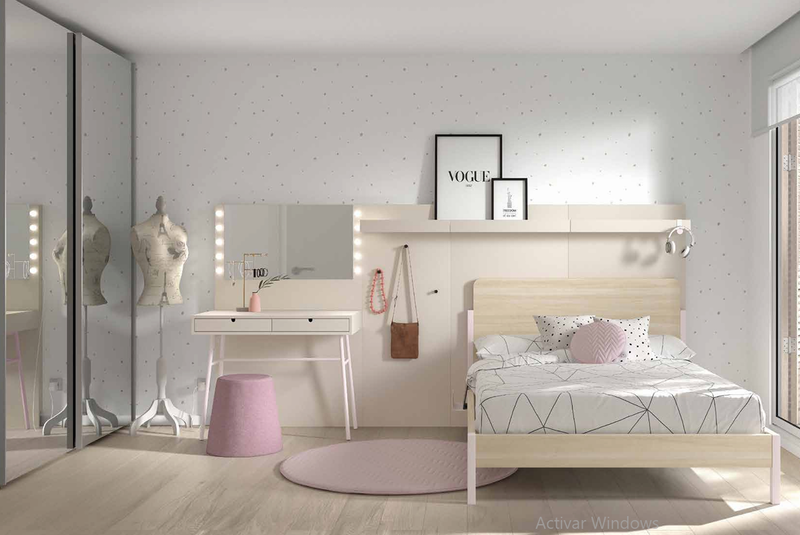 Dormitorio Juvenil ros 39m