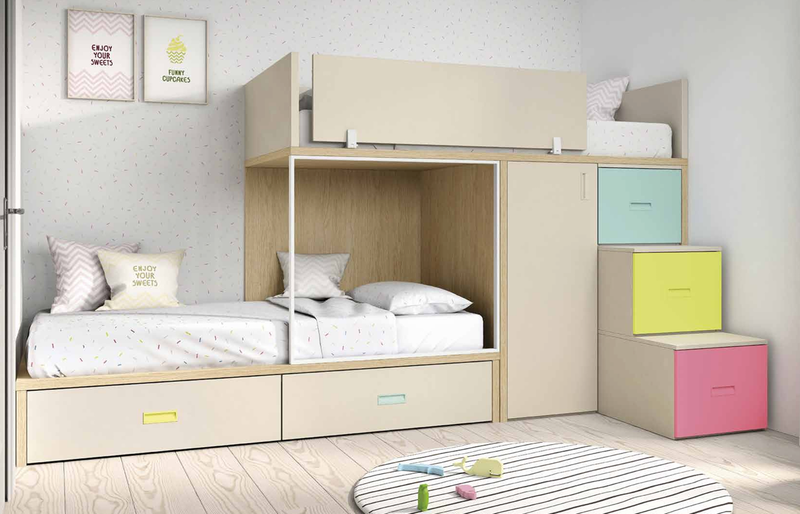 Dormitorio Juvenil Ros 57m