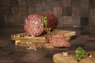 Salami CH geschnitten in Schale