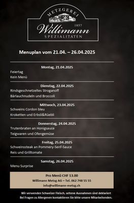 Tages-Menu