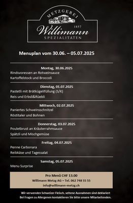 Tages-Menu