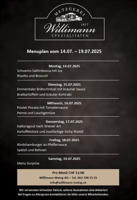 Tages-Menu