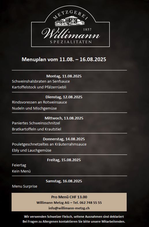 Tages-Menu