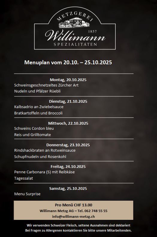 Tages-Menu
