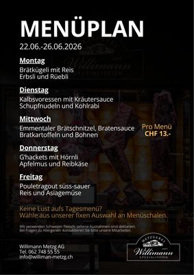 Tages-Menu