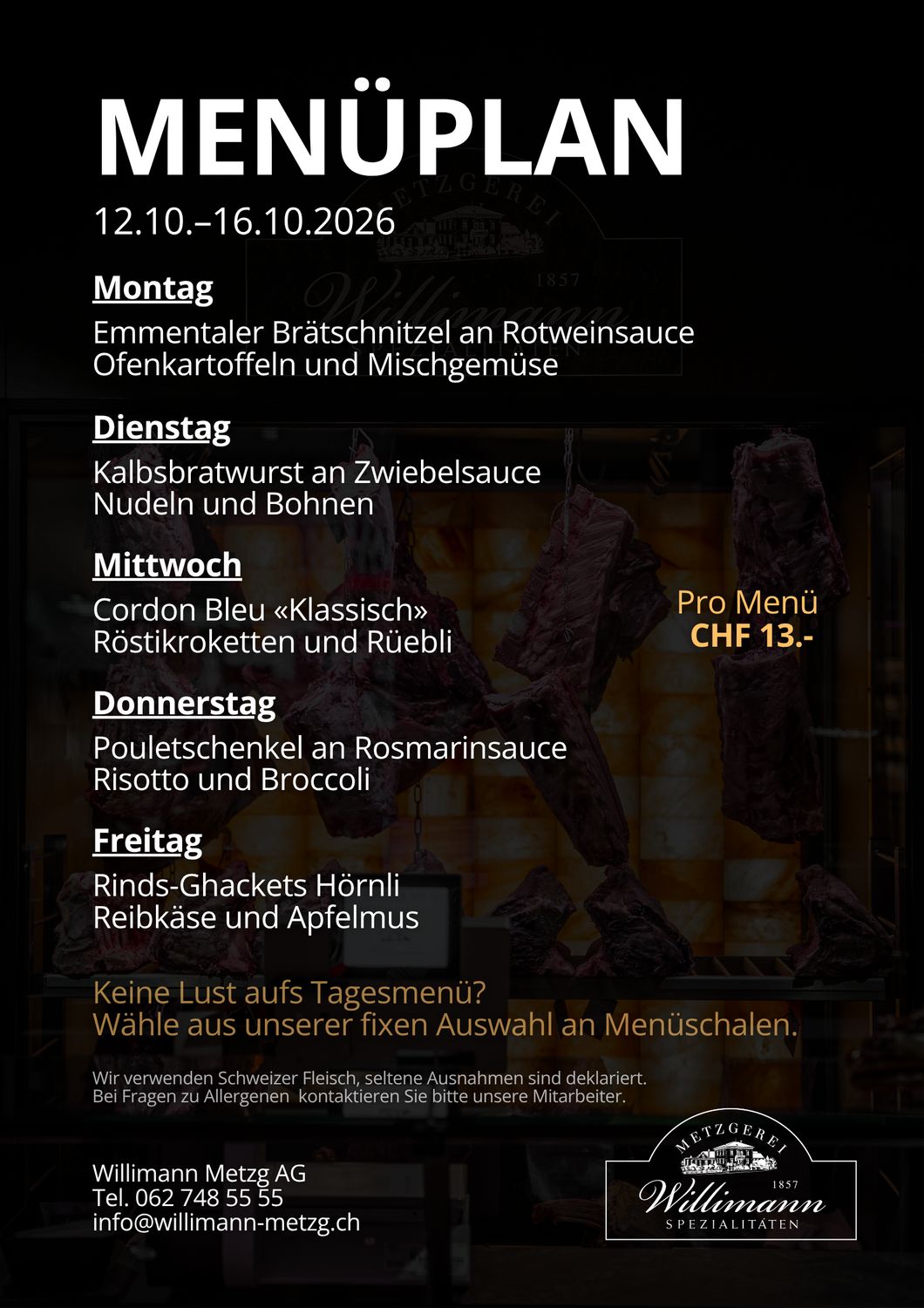 Tages-Menu