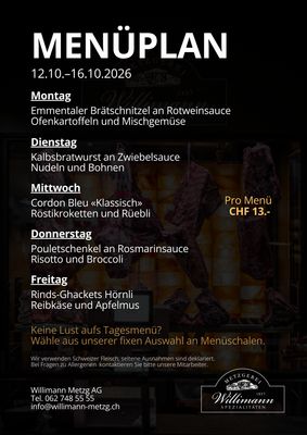 Tages-Menu Tages-Menu
