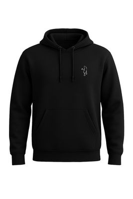 Mr. Sausage Hoodie Unisex Organic Cotton schwarz Mr. Sausage Hoodie Unisex Organic Cotton schwarz
