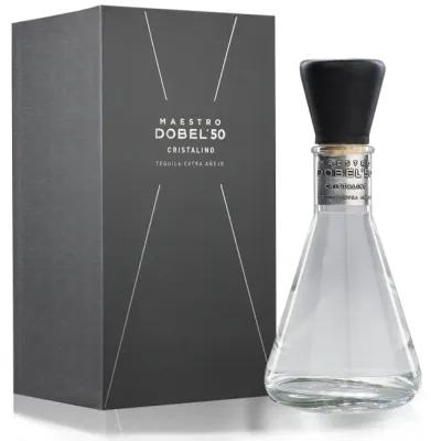 Tequila Dobel 50 Cristalino Extra Añejo 0,7 L