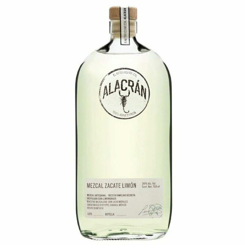 Mezcal Alacrán Zacate Limón